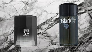 Paco Rabanne Black XS 2005 vs 2018 comparison review [upl. by Aihsoj]