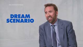 Nicolas Cage Dream Scenario  Full AP interview [upl. by Albright390]