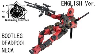 ENG SC523  Bootleg NECA Marvel Deadpool 8quot 110 scale [upl. by Swiercz848]