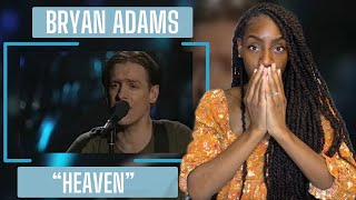 First Time Hearing Bryan Adams  Heaven  Acoustic Live  REACTION 🔥🔥🔥 [upl. by Norej634]