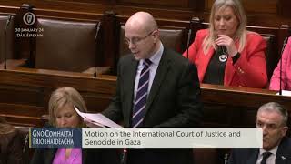 Israeli impunity must end – Irish Government should join genocide case against Israel at ICJ [upl. by Yllor]