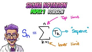 What is Sigma Notation Grade 12 Revision Paper 1 Part 21 of 34 [upl. by Ahsele]