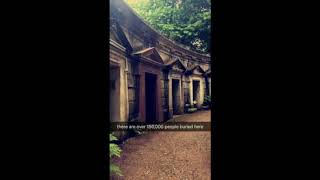 CGSLondon Snapchat Takeover Highgate Cemetery [upl. by Nylirret983]