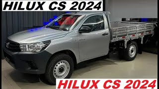 HILUX CS 2024 MUITOS DETALHES TOYOTA [upl. by Neslund]