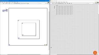 110 Tutorial Labview  Arrays matrices en 2 dimensiones 2D [upl. by Shabbir924]