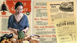 WW2 WARTIME CHRISTMAS RECIPES  VEGAN VERSION [upl. by Franklin178]