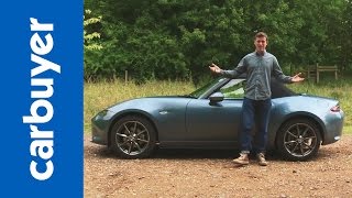 Mazda MX5 review Mazda Miata review  Carbuyer [upl. by Anaoj]