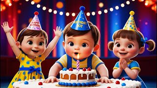 Happy Birthday Song  Nursery Rhymes amp Kids SongsKids Songs Garden [upl. by Kaile757]