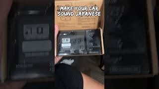 Make Your Car Sound Japanese Melody Box shorts [upl. by Hallagan363]