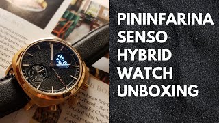 Pininfarina Senso Hybrid Watch Unboxing [upl. by Skyla]