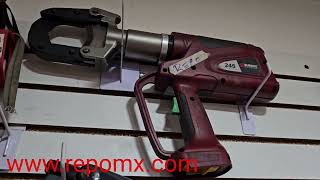 burndy burndytools repomx crimper ponchadora lineman liniero workshop wwwrepomxcom [upl. by Ihp]