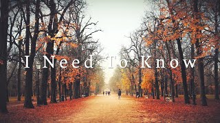 Ledisi  I Need To Know Official Lyric Video [upl. by Nairdna]