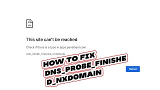 How to fix dns probe finished nxdomain 100 fixed [upl. by Fulvia]