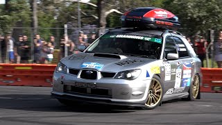 Subaru Impreza Wagon  2019 Adelaide Rally  Pure Sound [upl. by Arreis]