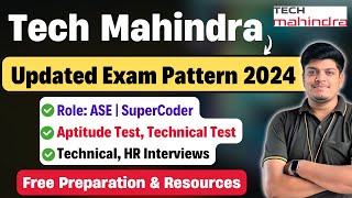 🔥Tech Mahindra Exam Pattern 2024  Updated Pattern amp Syllabus  FREE Preparation amp Resources [upl. by Anaicilef]