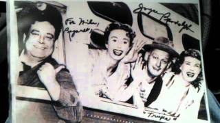 TTM AUTOGRAPH SUCCESS JOYCE RANDOLPH TRIXIE  THE HONEYMOONERS [upl. by Nylassej790]