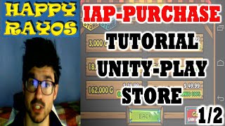 Unity3d iap tutorial InApp Purchase IAP en español Play Store Android 12 [upl. by Hamilah]