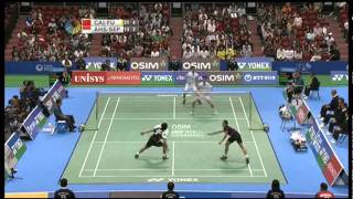 F  MD  Yun Cai Haifeng Fu vs Mohammad AhsanBona Septano  Yonex Open Japan 2011 [upl. by Cocks360]