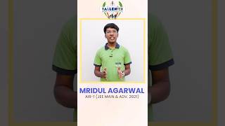 Meet Mridul Agarwal Who Discovered His Potential of Cracking JEE Exam tallentex2024 [upl. by Hodgson]