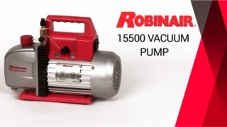 Robinair 15500 Vacuum Pump [upl. by Idnarb193]