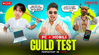 LIVE DO OR DIE 😭 NG PC PLAYER GUILD TEST 🥵 nonstopgaming free fire live [upl. by Brick]