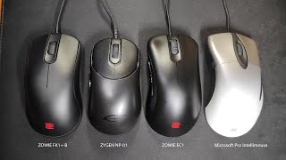 zygen np01 zowie ec1 zowie fk1b microsoft pro intellimouse [upl. by Anitnuahs]