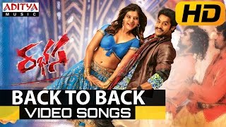 Rabhasa Video Songs Back To Back  Jr Ntr Samantha Pranitha [upl. by Rayna]