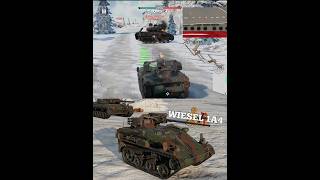 WIESEL 1A4 Fastest Tiny German Tank warthunder qirizyt [upl. by Oni]