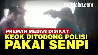 Preman Tengil di Medan Masuk Jebakan Polisi Palak Pakai Obeng Keok Ditodong Senpi [upl. by Shelagh]