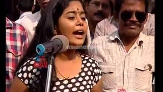 Mono act performance by Niharika  Kerala School kalolsavam 2015 [upl. by Ahseile]