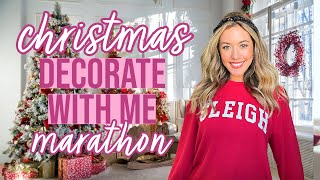 2024 CHRISTMAS DECORATE WITH ME EXTREME MARATHON BriannaK [upl. by Hemingway404]