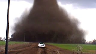 10 Shocking Tornado Moments Caught on Camera [upl. by Annola]