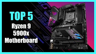 Top 5 Best Motherboards for Ryzen 9 5900x 2024 [upl. by Ybbob]