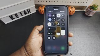 How To Customize Your iPhone Control Center iOS 18 [upl. by Truman]