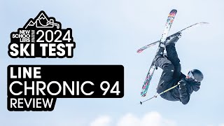 Should you be grabbing the LINE CHRONIC 94 for 20232024 Newschoolers Ski Test Review [upl. by Kerman59]