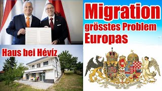 Orbán und Kickl in Wien Migration grösstes Problem [upl. by Anahsar502]