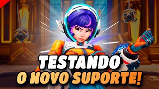 🔴 Gameplay Juno TESTANDO TUDO DO NOVO SUPORTE  Overwatch 2 [upl. by Rugen]