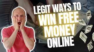 6 Legit Ways to Win Free Money Online Up to 10000 [upl. by Etteraj]