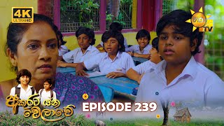 Akurata Yana Welawe  අකුරට යන වෙලාවේ  Episode 239  20240131  Hiru TV [upl. by Ile]