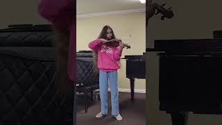 de Beriot Concerto No 9 in A Minor shorts violin [upl. by Erdnaid470]