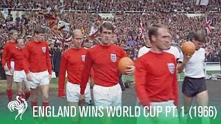 1966 World Cup Final England vs Germany Part 1  Sporting History [upl. by Noami]