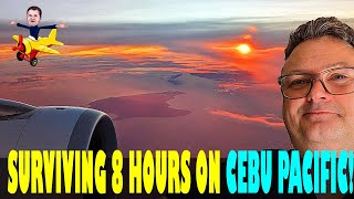 EIGHT HOURS on a Cebu Pacific A330 from Sydney to Manila [upl. by Ardra]