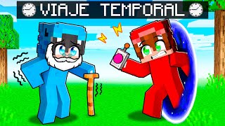 Viajé en el Tiempo para Trollear a Mis Amigos en Minecraft [upl. by Aroz]