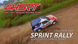 Kejurnas Sprint Rally 2024  ADISUTJIPTO GRAVEL SPORT  JOGJA [upl. by Drawe]