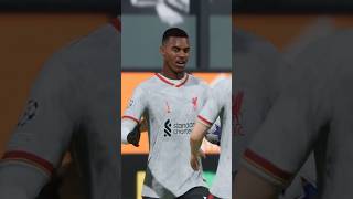 Gravenberch Goal fc24 gameplay ps5 shorts liverpool [upl. by Assiram]