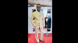 How To Wear A khaki Suit suit whattowearonadate [upl. by Adnaloy]