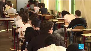 What does the quotBacquot the final school exam look like in France [upl. by Nonnair]