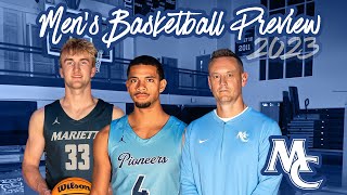 Marietta College  Mens Basketball Preview 2023 [upl. by Anaert]