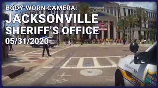 Jacksonville Sheriff’s Office Lawsuit  Protest Arrests 2020 AXONbody2video2020053113484 [upl. by Griggs]