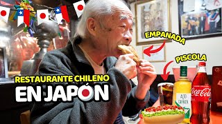 JAPONESES COMEN COMPLETOS y EMPANADAS en RESTAURANTE CHILENO DE TOKIO JAPÓN ¿LES GUSTA 🇯🇵 [upl. by Pathe523]